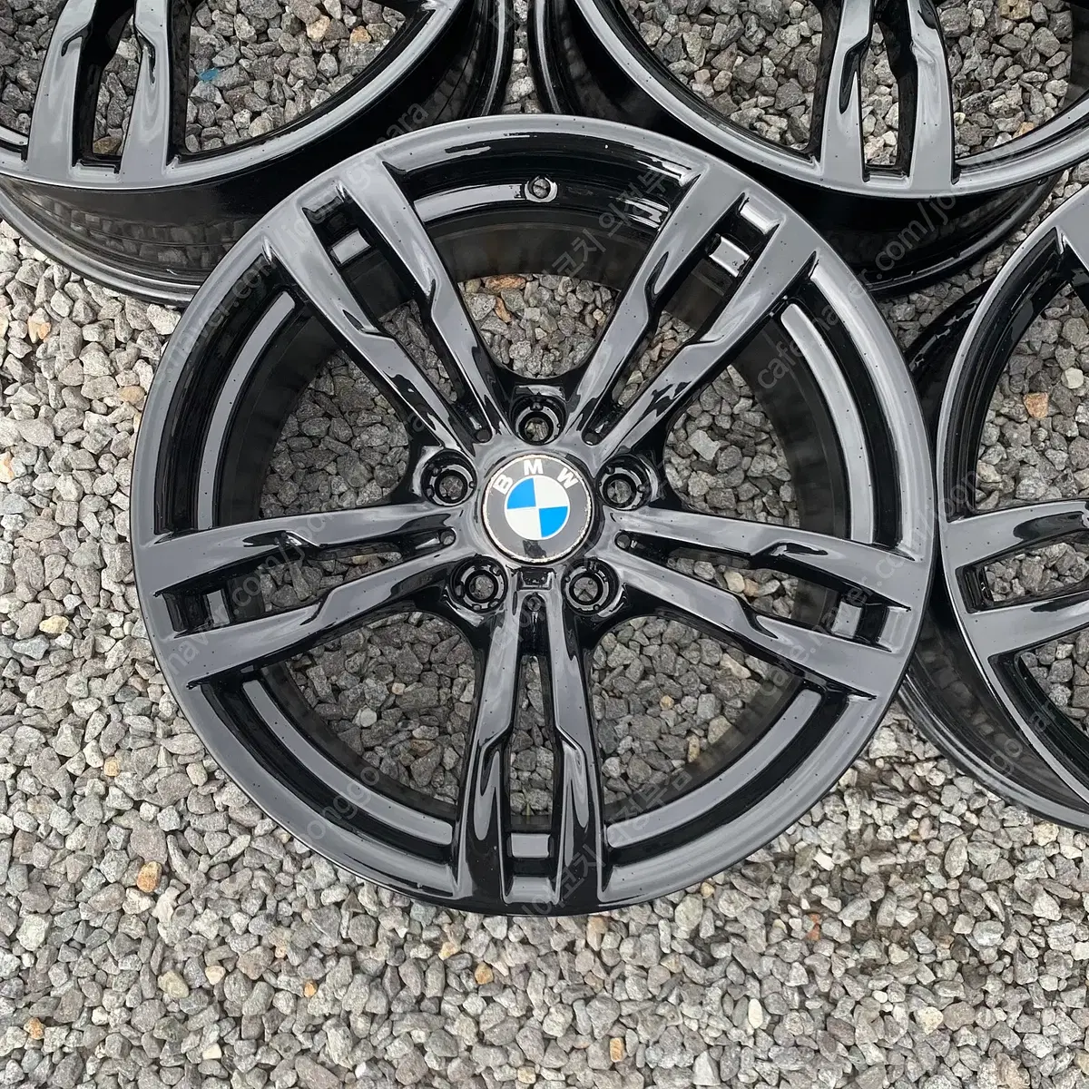 18인치 BMW 441M 유광블랙 순정휠 한대분 판매합니다