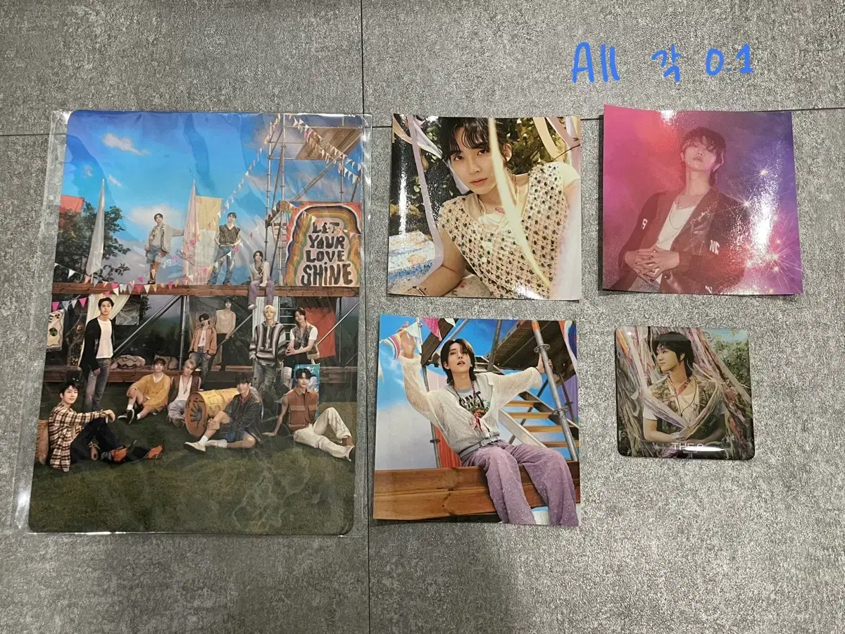 Seventeen SEVENTEENTH HEAVEN album Components