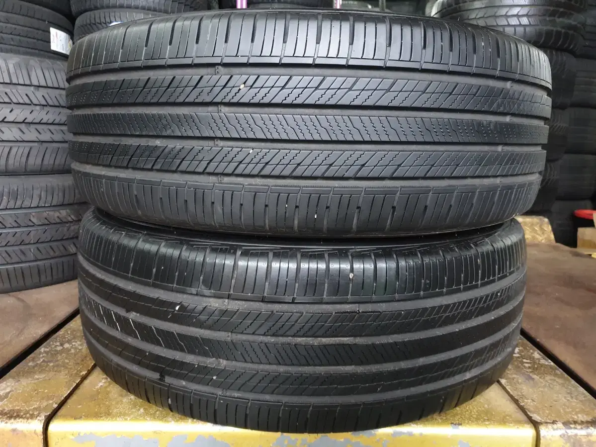 중고타이어 한국타이어 다이나프로 HPX 235/55R19 2개 세트