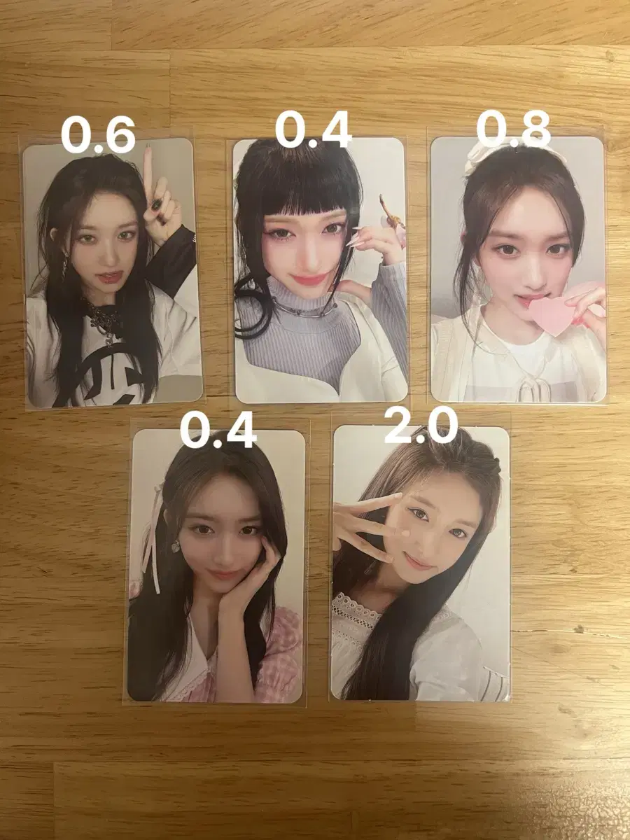 IVE IVE leeseo photocard Sells