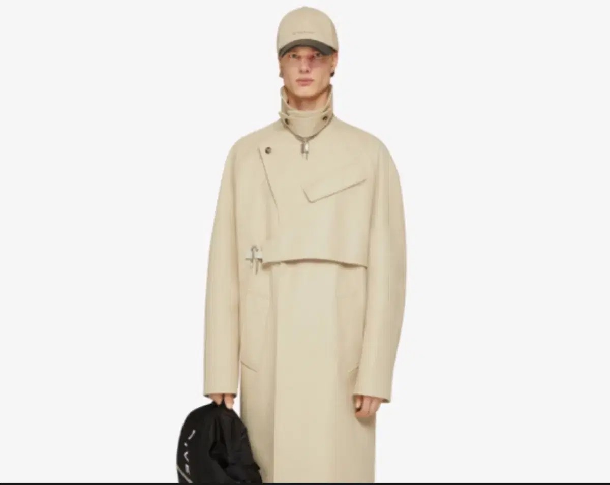 Givenchy Givenchy Urac cotton-twill heavyweight ren coat