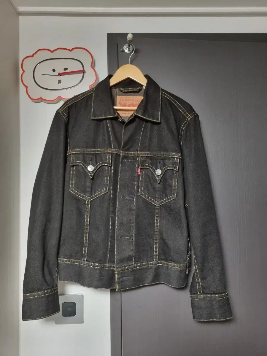 (M)Levi's Type One Ionic Denim Jeans Jacket for sale(good condition)