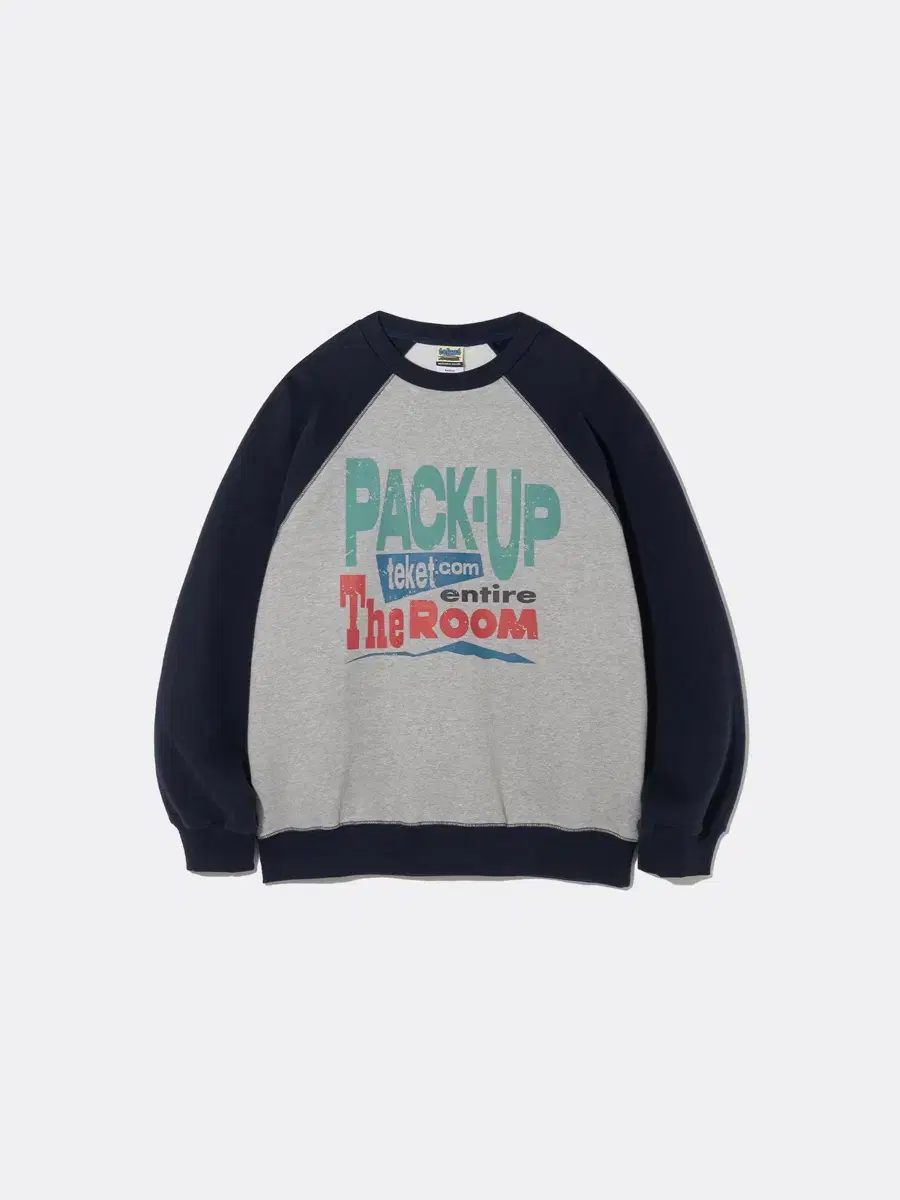 테켓  Pack-Up Sweatshirt Melange Gray M