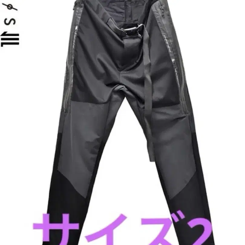 NILoS SIDE SLASH COMBINATION PANTS 율리우스