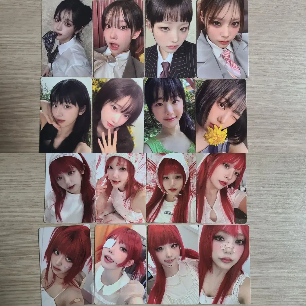 QWER Algorithm Blossom album Components photocard 증사 ID Card CD Sticker