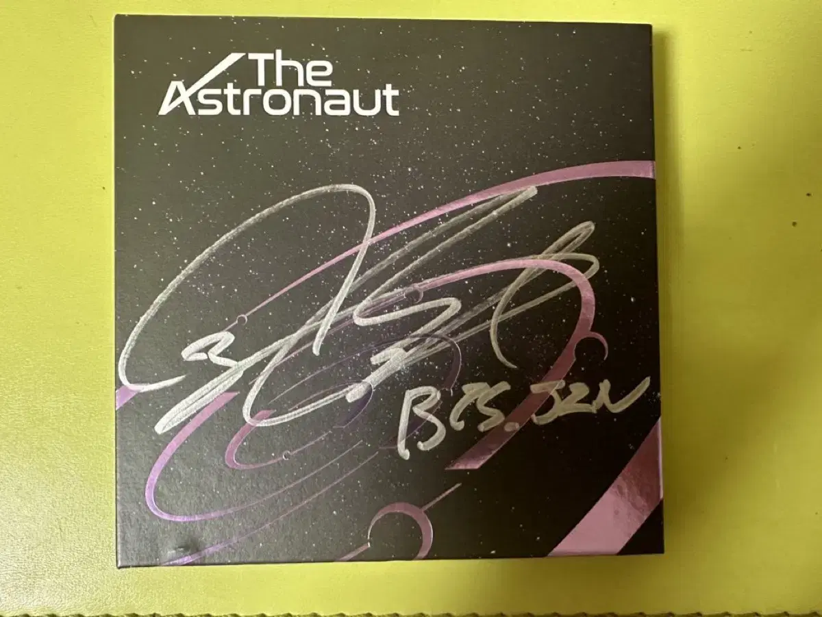 BTS jin Autographed by sign album (not for sale)