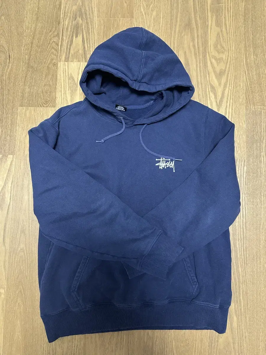 Stussy hoodie navy size M