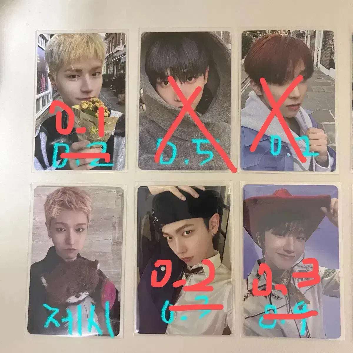 (Price reduced) boynextdoor boynextdoor photocard sell Sungho Jaehyun Riwoo Taesan Leehan Woonhak