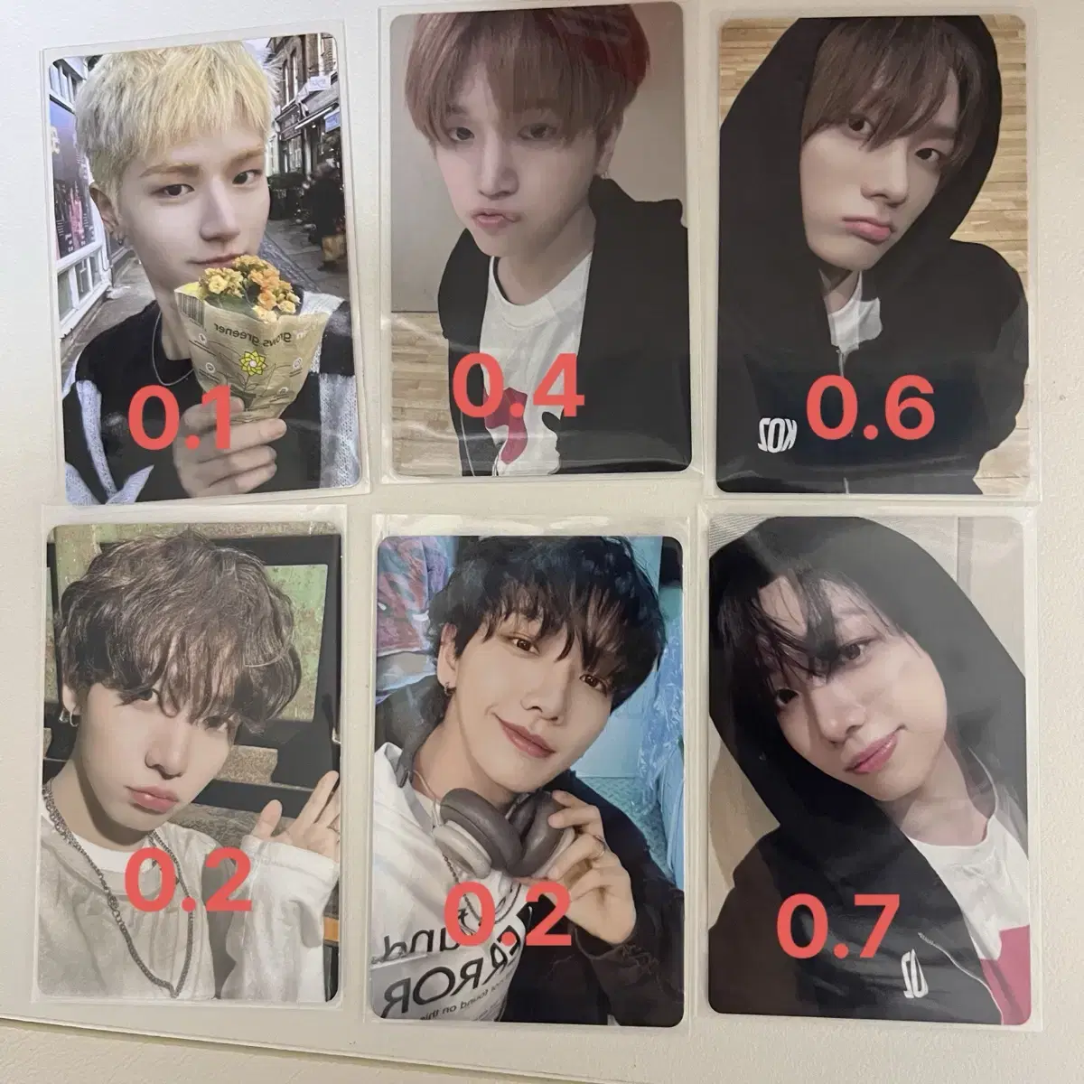 (Price reduced) boynextdoor boynextdoor photocard sell Sungho Jaehyun Riwoo Taesan Leehan Woonhak