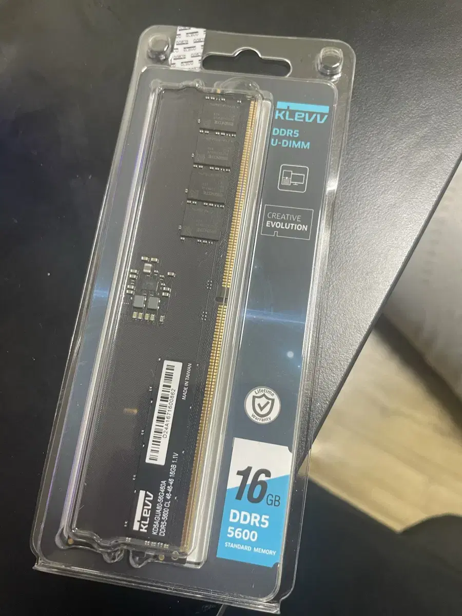 클레브 ddr5 5600 16GB 미개봉