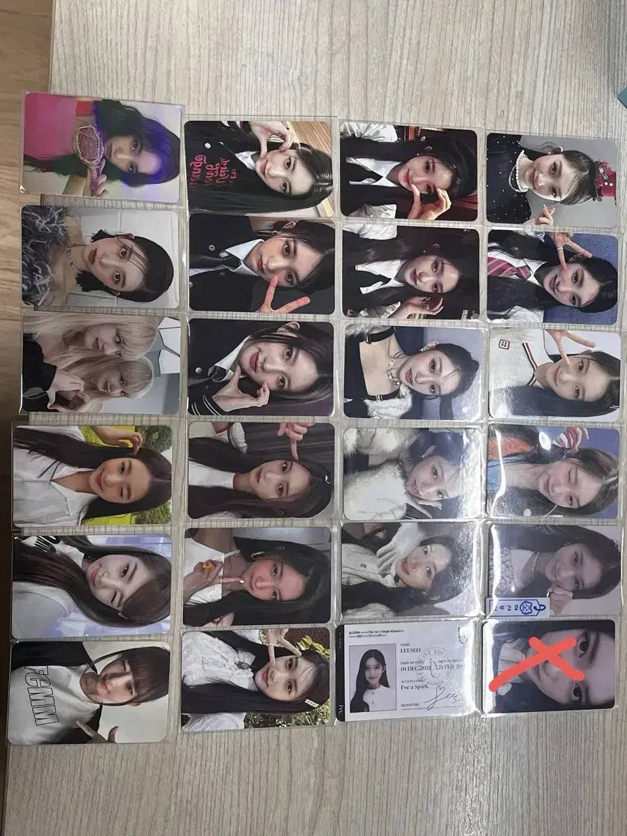 ive photocard wts ivejang wonyoungan yujingaeulleeseo leeseo laybulkstoreofficial goodsunofficial goods