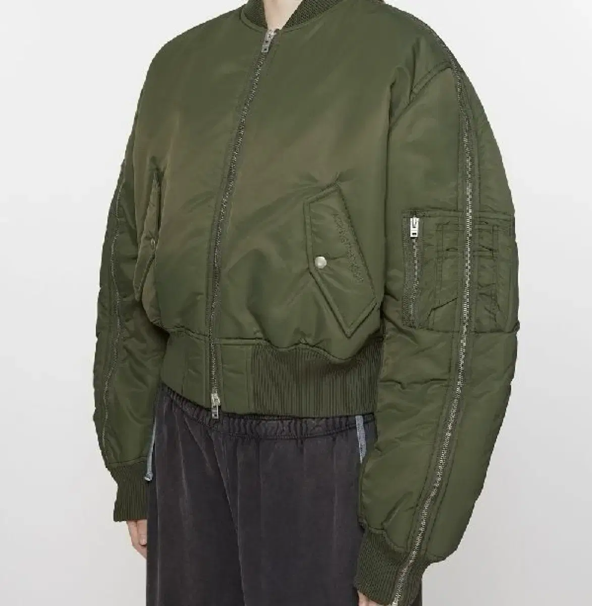 36) Arcane Studio 24 Padded Zipper Bomber