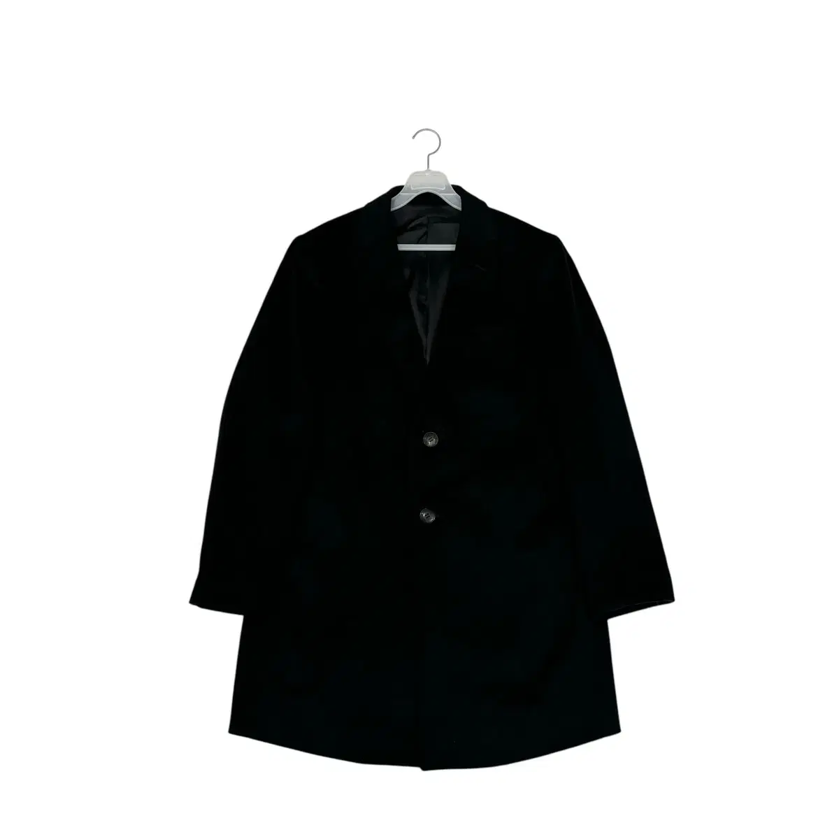 Cambridge Members' Black Cashmere50 Coat