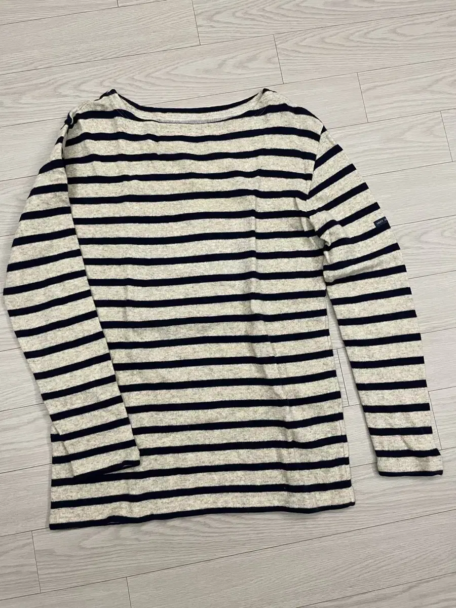 Boatneck knit T-shirt