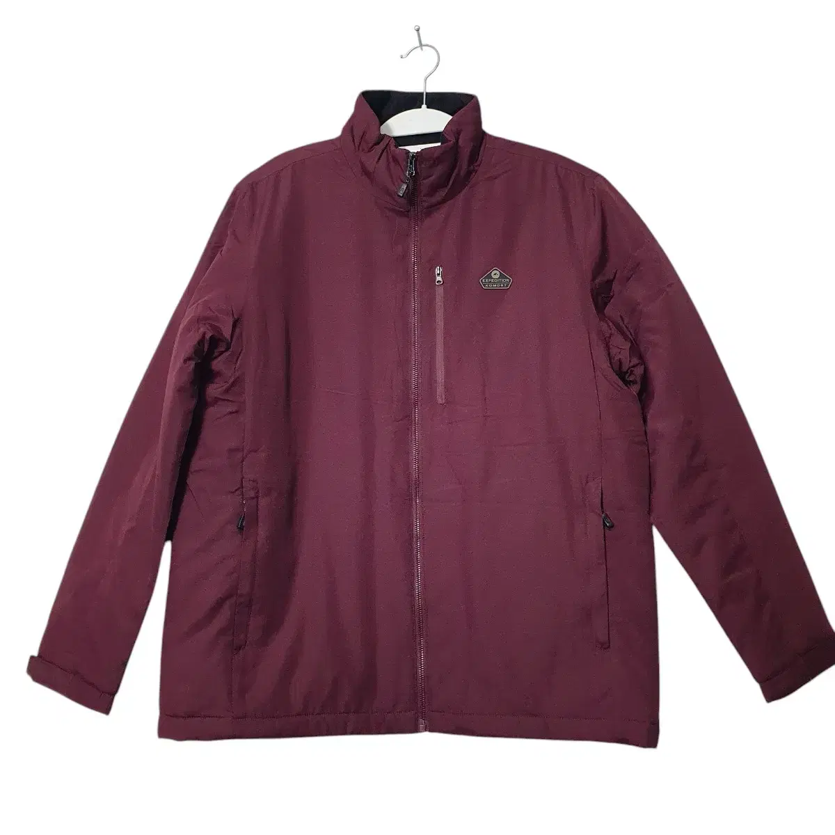 (L 100) Comont Padded Mountaineering Jacket Burgundy