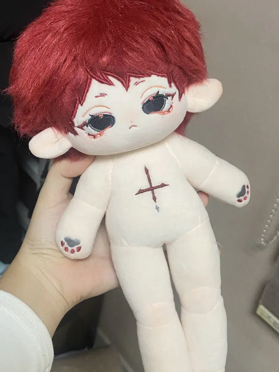 무속성 솜인형 찰스 30cm 25cm 롱바디 옷장