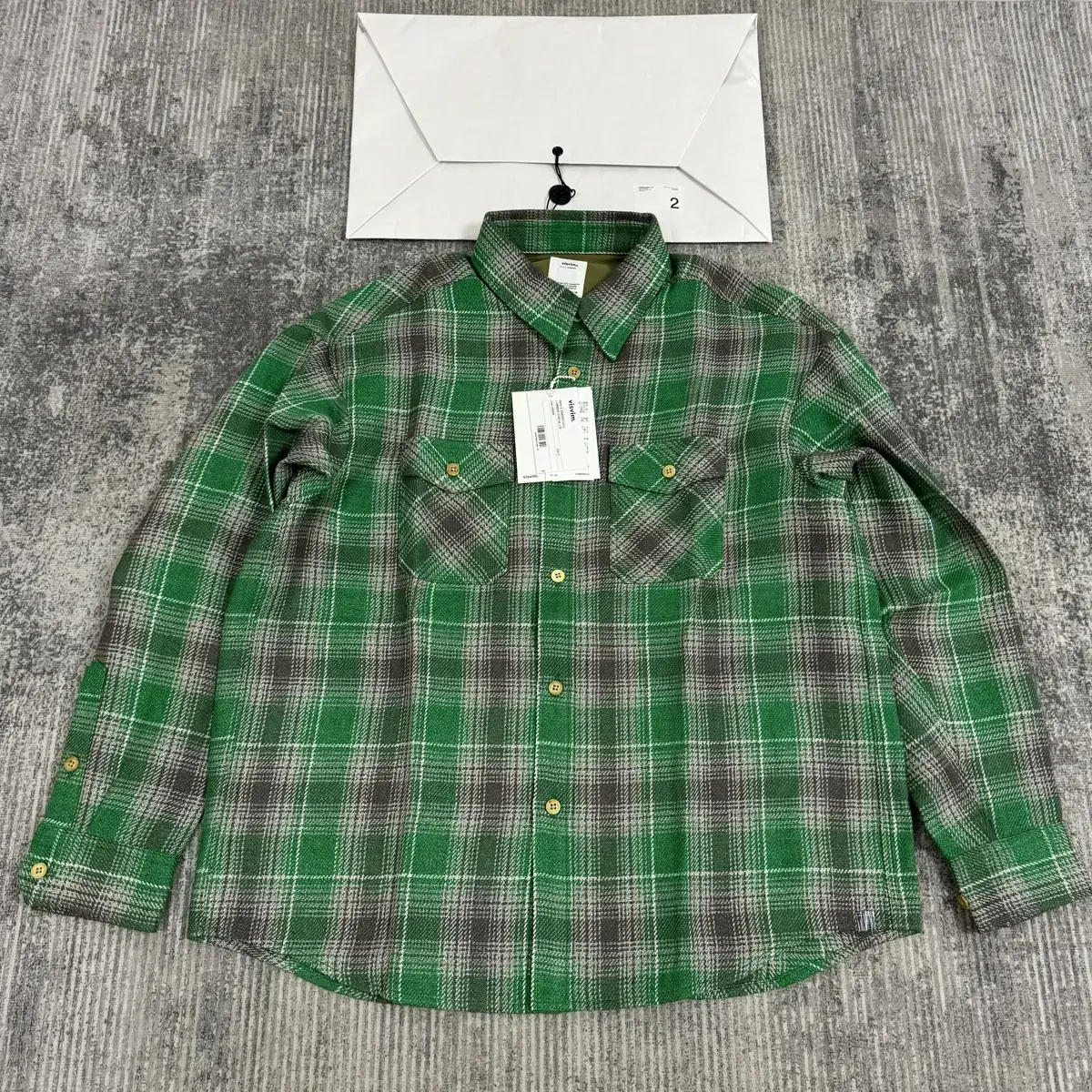 VISVIM 24AW LUMBER CHECK L/S