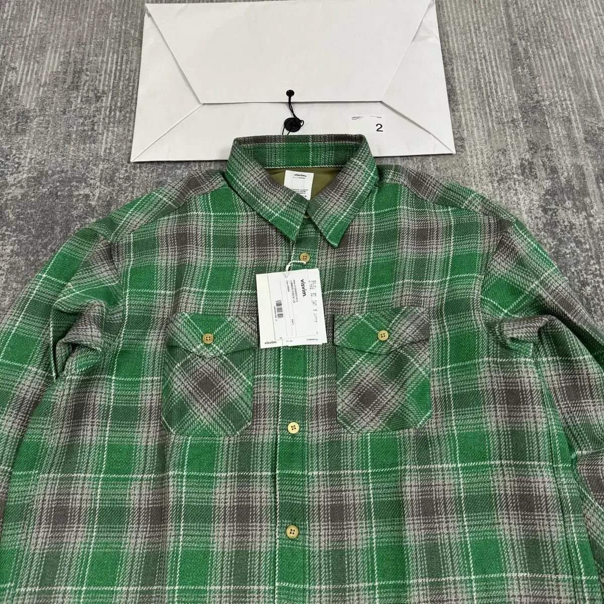 VISVIM 24AW LUMBER CHECK L/S