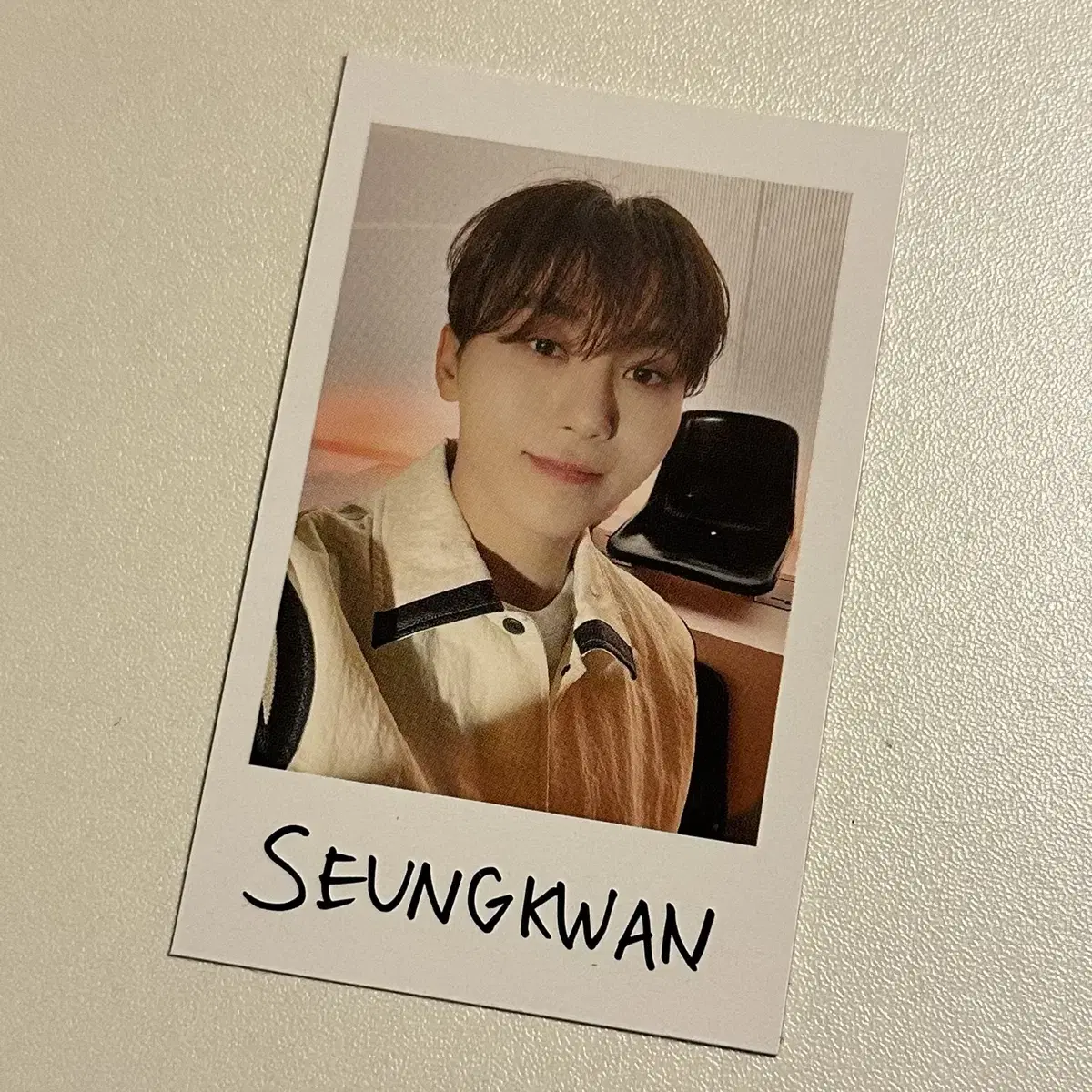 Seventeen Follow Against Japan Instant Photo Card Seungkwan