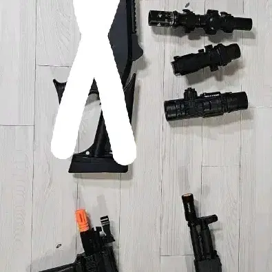 비비탄 샷건, 스카, ak47