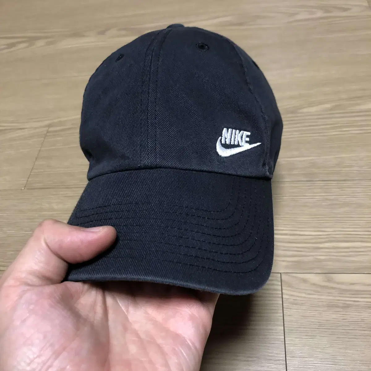 ONE SIZE) 나이키 NIKE 헤리티지 86 볼캡 스몰 로고 블랙모자