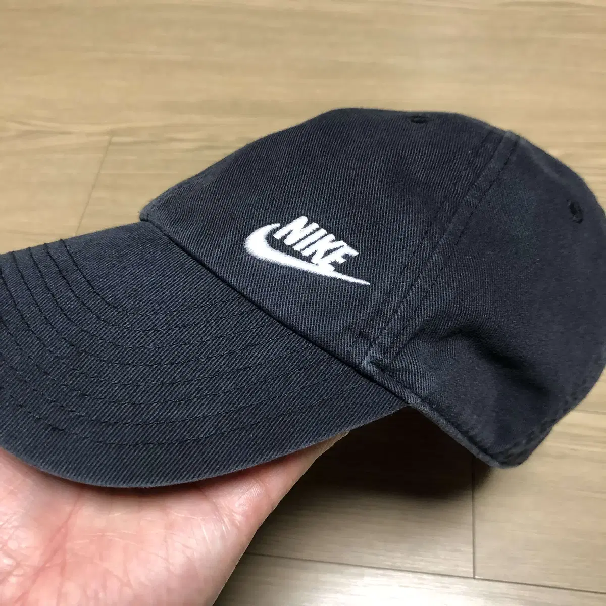 ONE SIZE) 나이키 NIKE 헤리티지 86 볼캡 스몰 로고 블랙모자