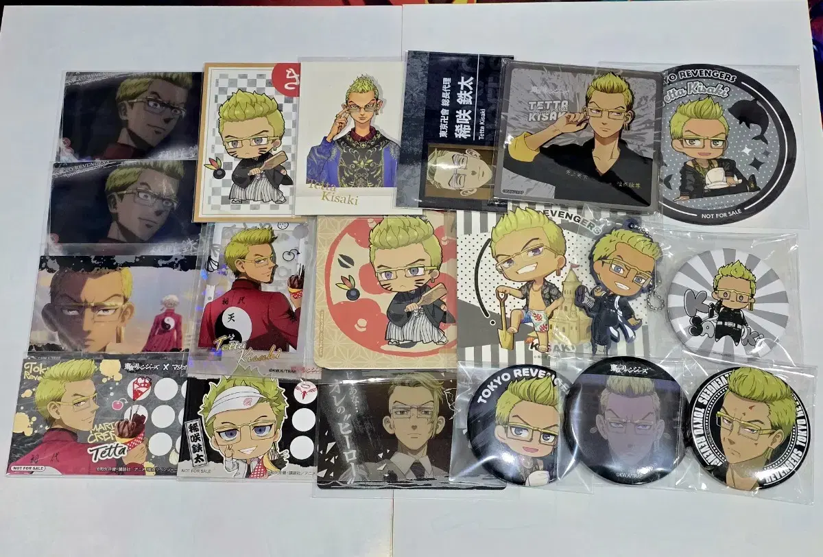 Toriben Kisaki Coaster kard Canbadge Merchandise bulk Tokyo Revengers