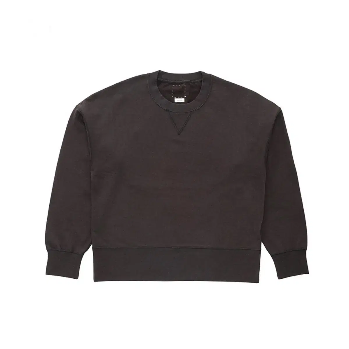 visvim 24aw court sweat l/s c/ws