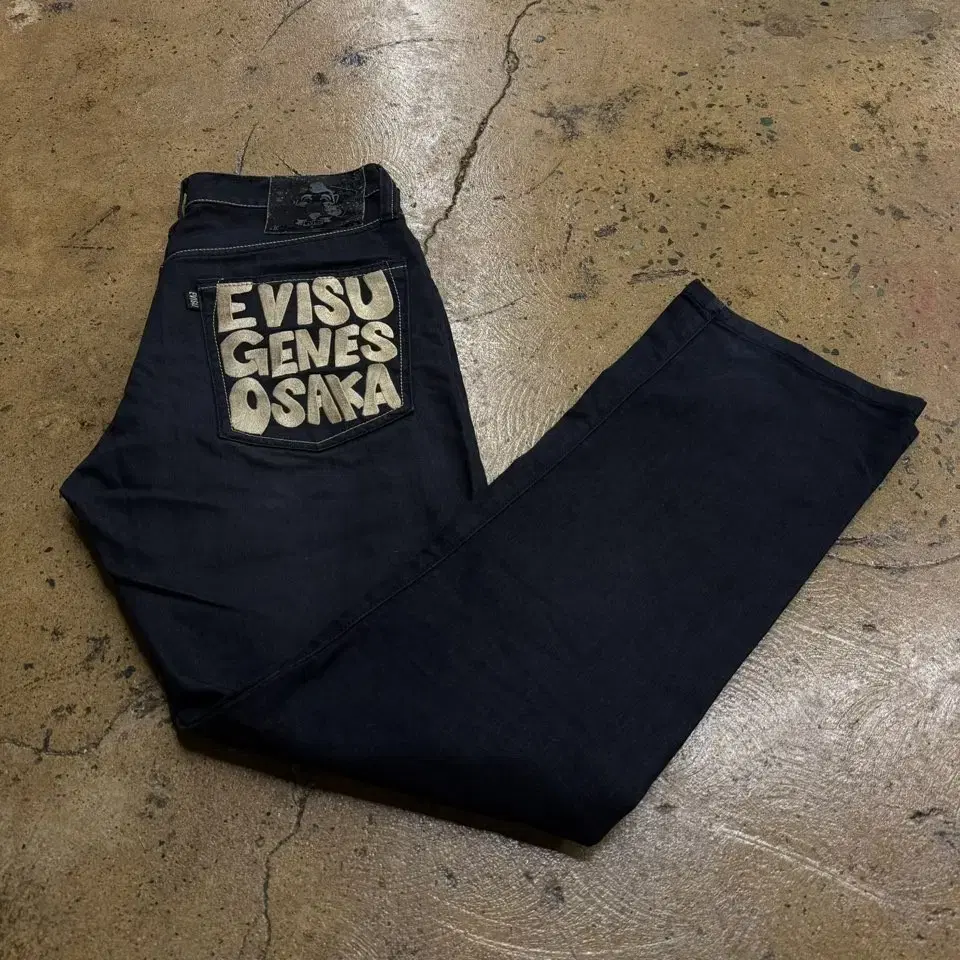 [ Genuine/32 ] Ebisu Vintage Denim Pants