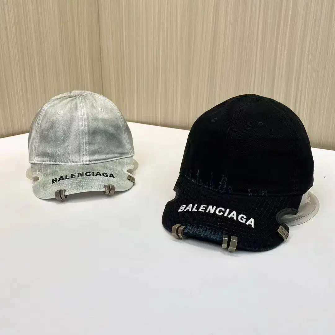 Balenciaga영국 스타일 남녀공용 야구 모자 검은색