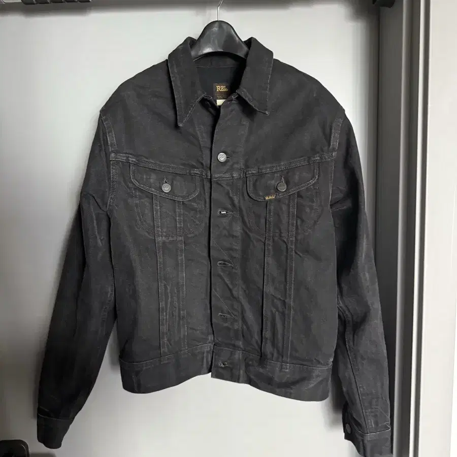 Rrl lot 271 black s사이즈 청자켓