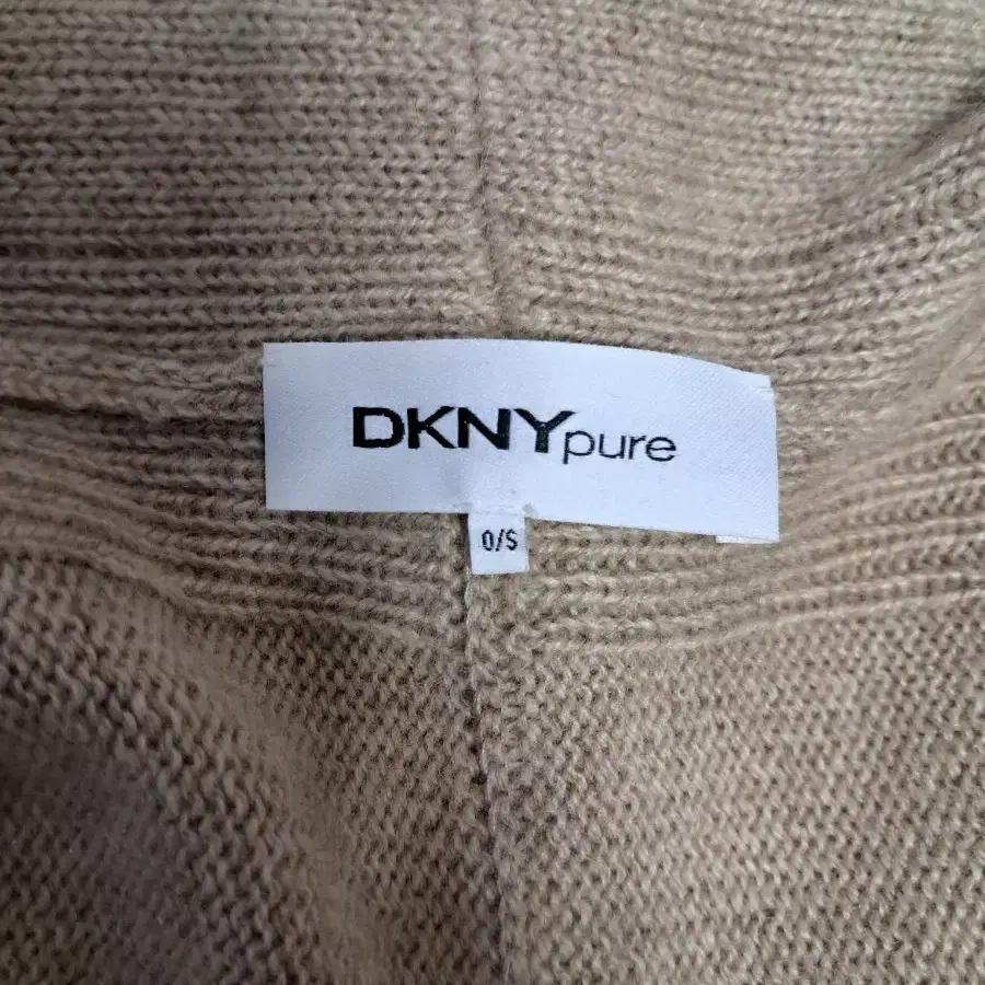 DKNY 캐시미어100 머플러 판쵸가디건(새상품급)