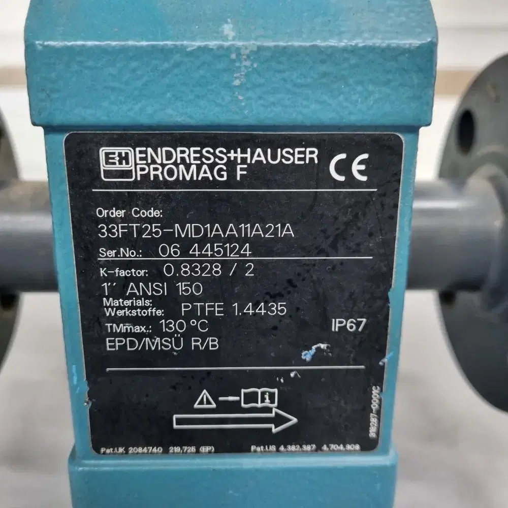 Endress+Hauser Promag  33F 유량계