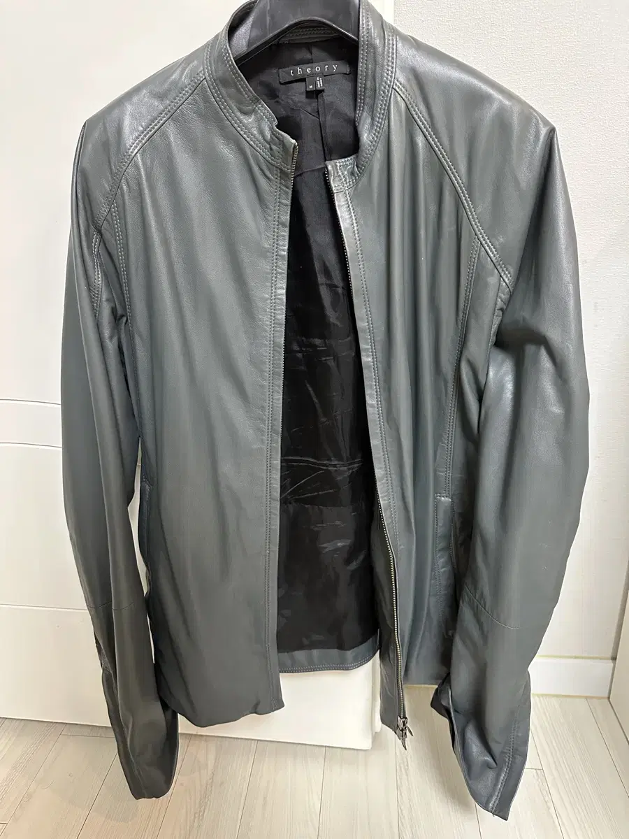 Terry Sheepskin Leather Jacket size M