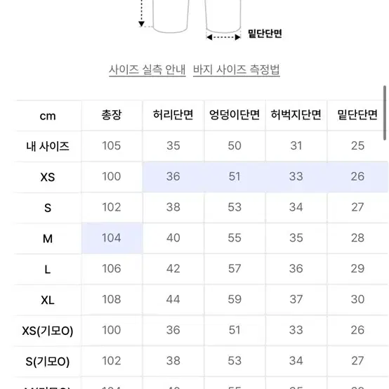 굿라이프웍스 포켓 바지