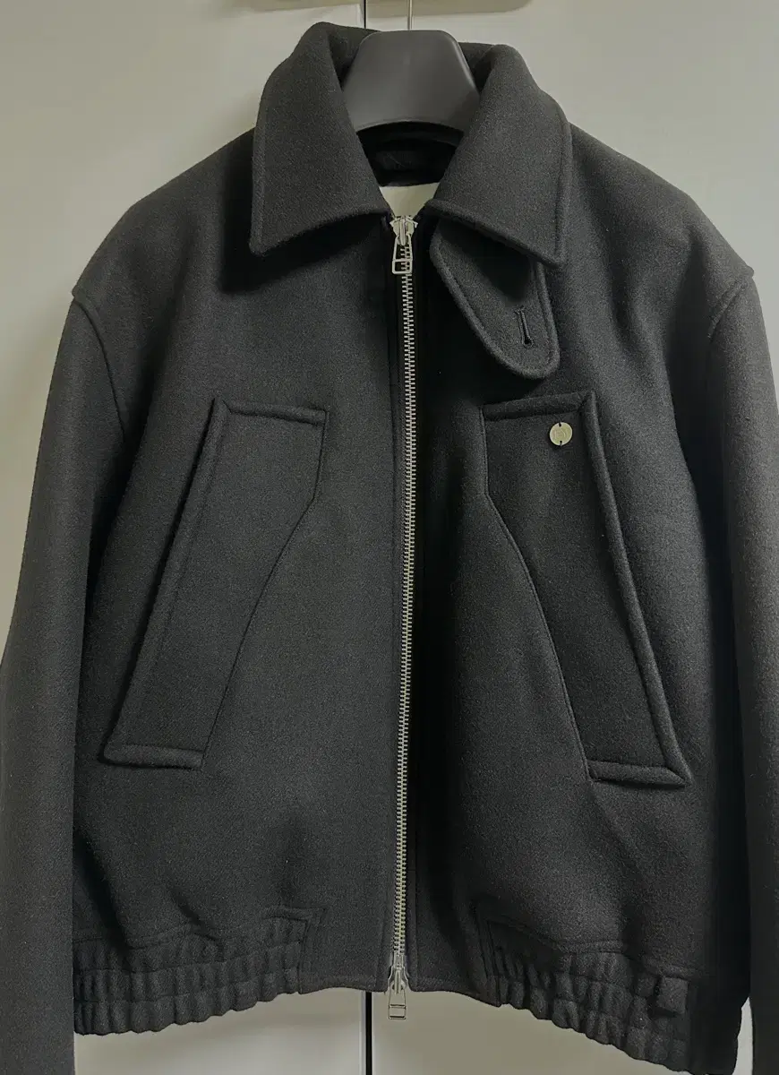 IEY TAP WOOL JACKET Black