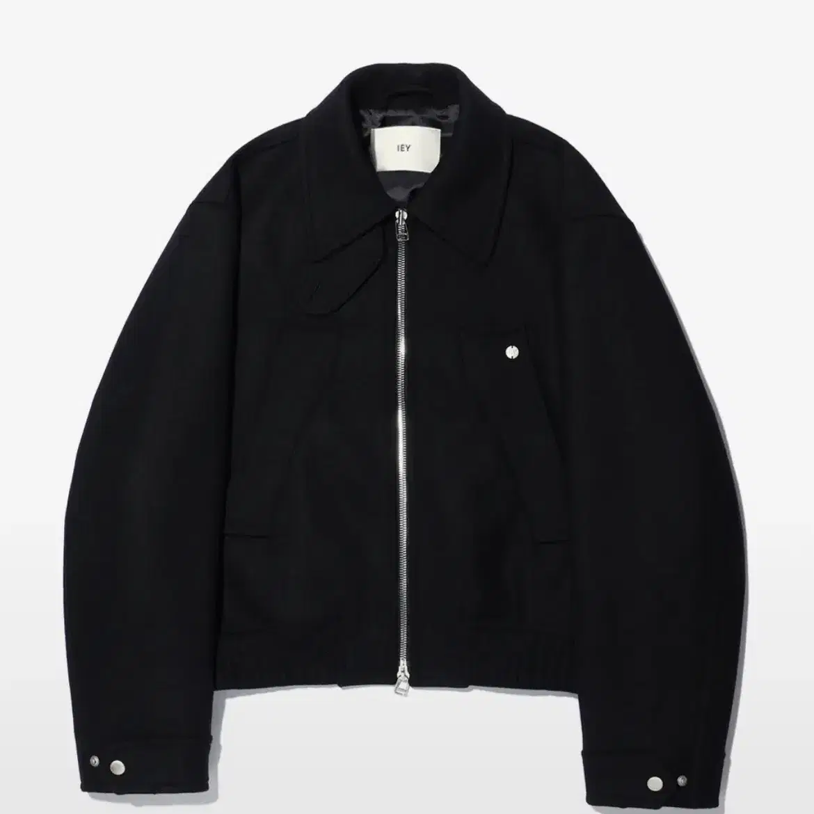 이에이 울 자켓 IEY TAP WOOL JACKET Black