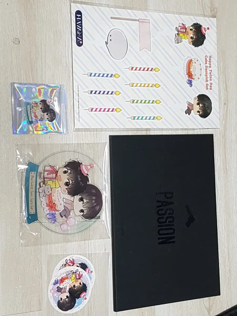 Woozi Fashion Tae's Birthday Goods