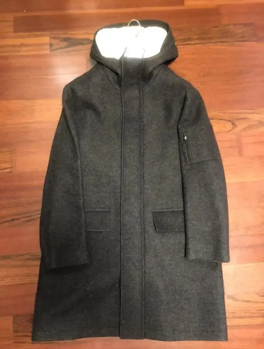 DKNY Hooded Coat