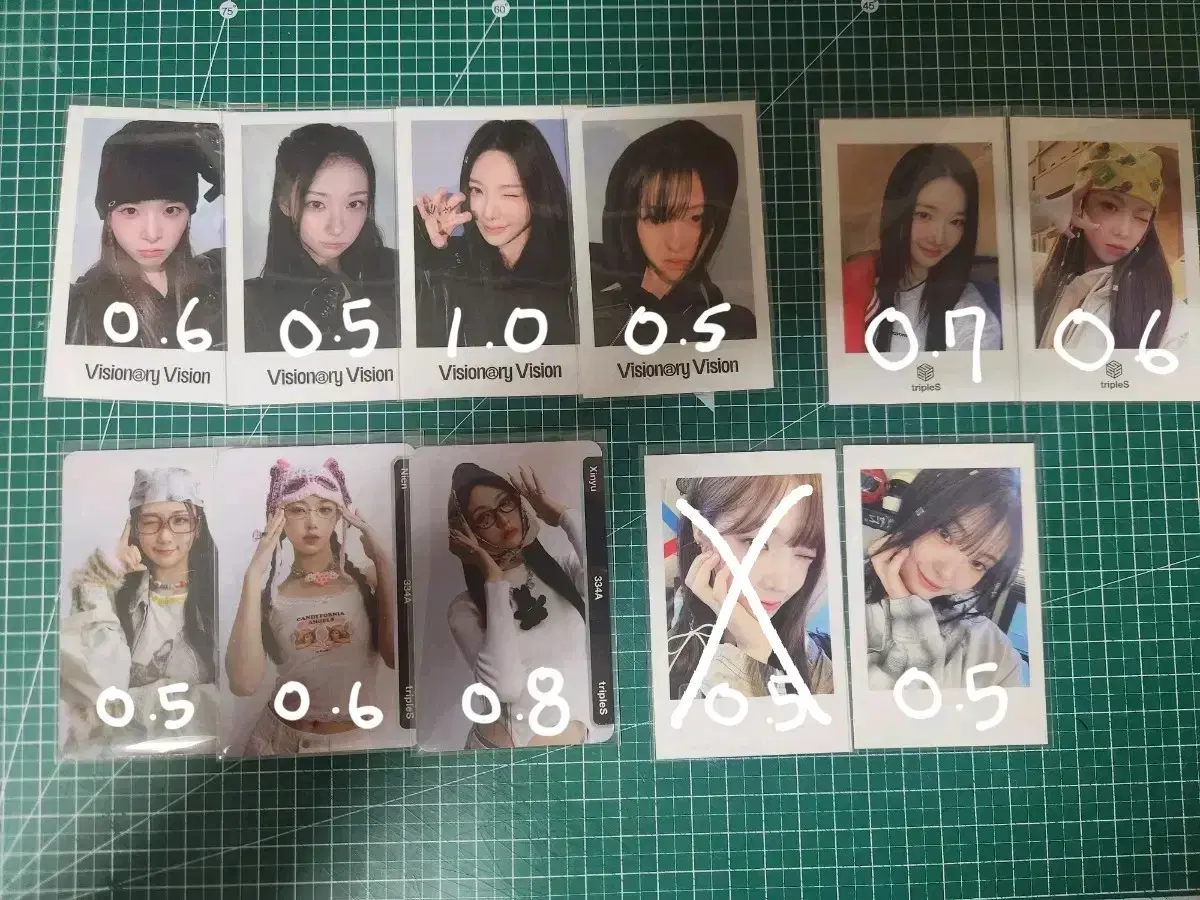 triples unreleased photocard object wts