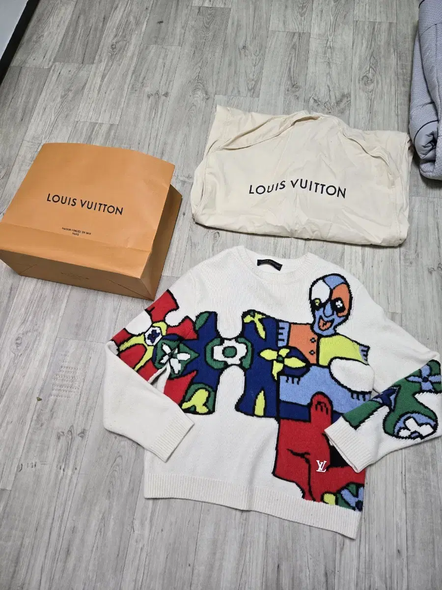 Louis Vuitton Puzzle Jacquard Crewneck XL