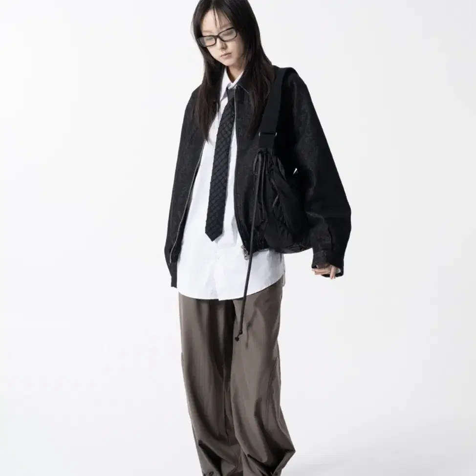 이우가마카라스 팬츠 (사이즈 2) Hem Button Trousers (