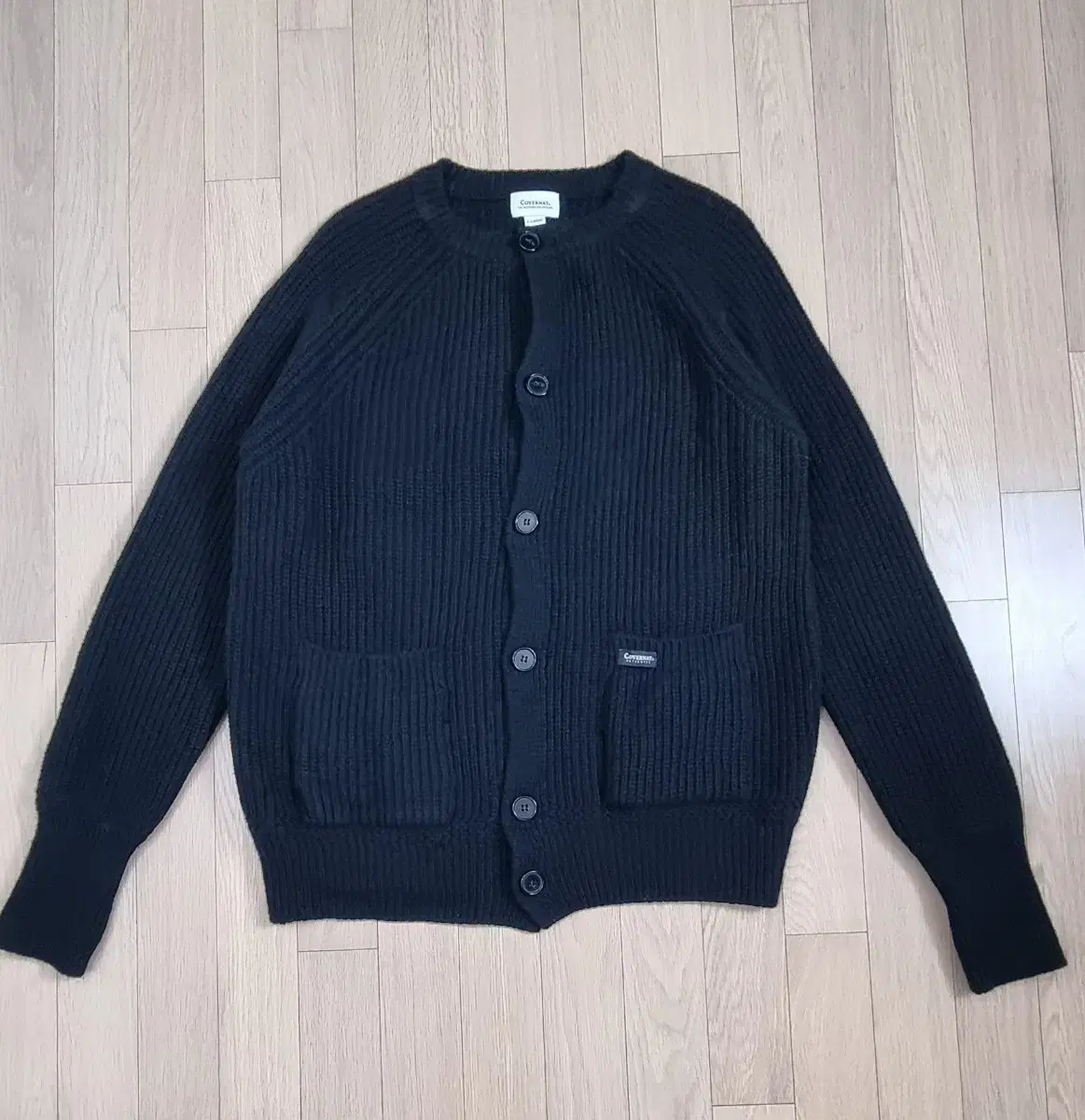 Coverknit 50% wool cardigan L (100) _ Men