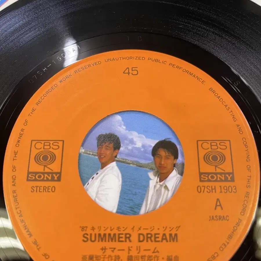 Tube / Summer Dream 7인치 싱글