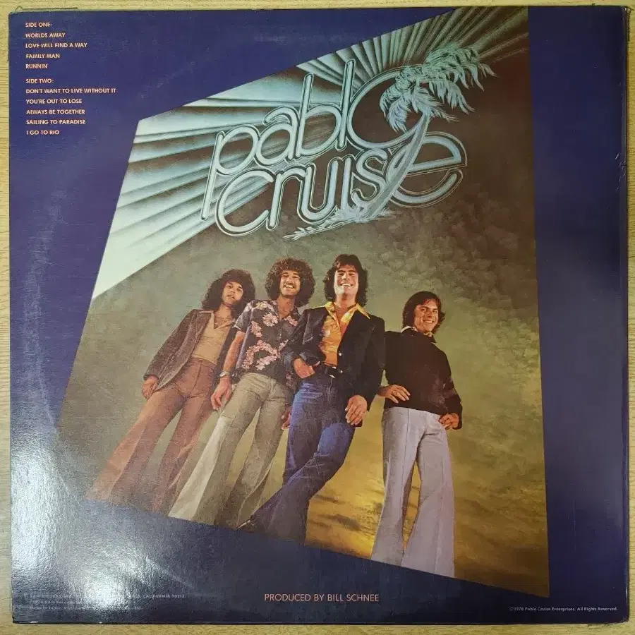 PABLO CRUISE 음반 (LP 턴테이블 오디오 앰프