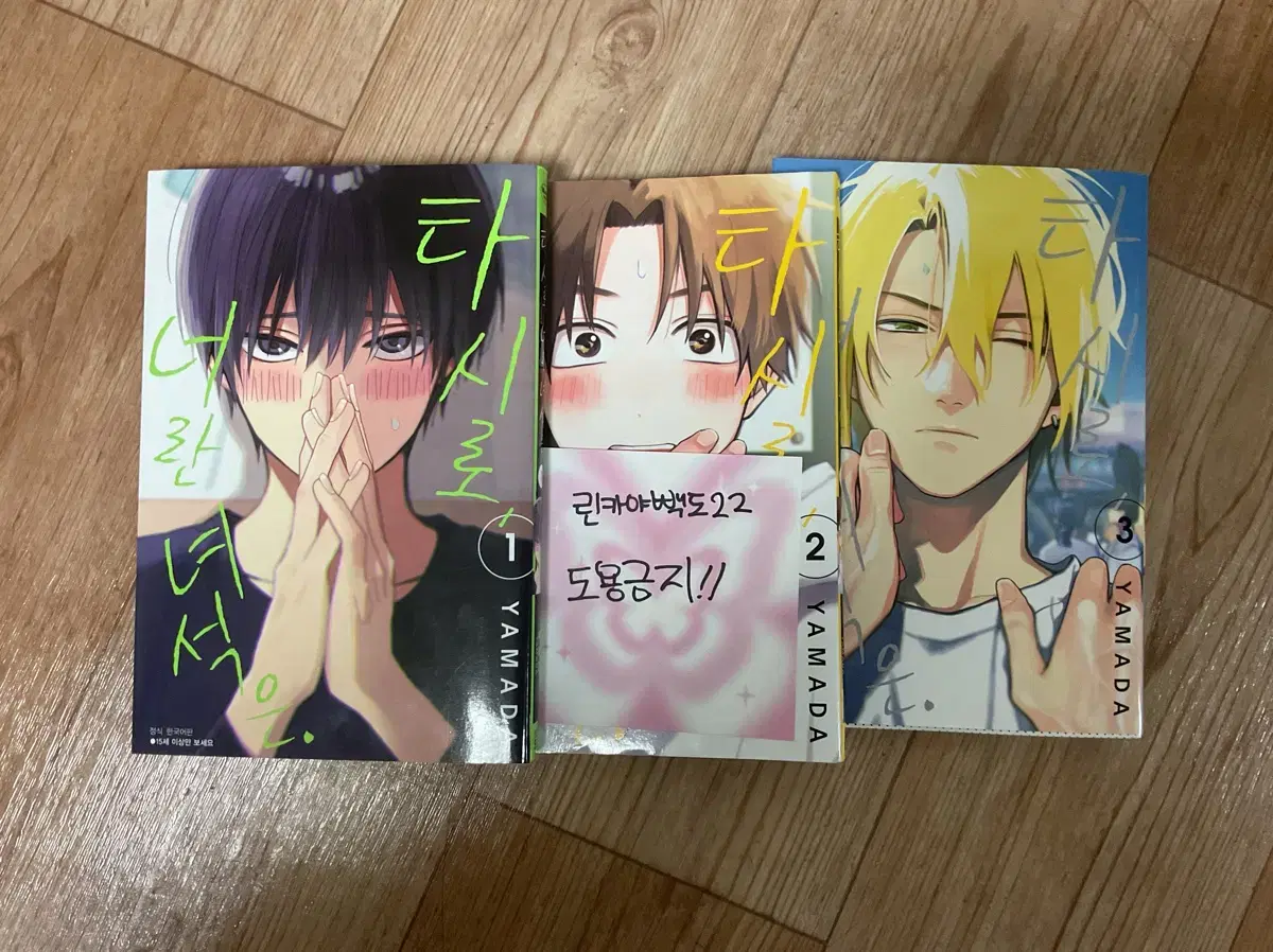 Tashiro You and the Guy manga volumes 1-3