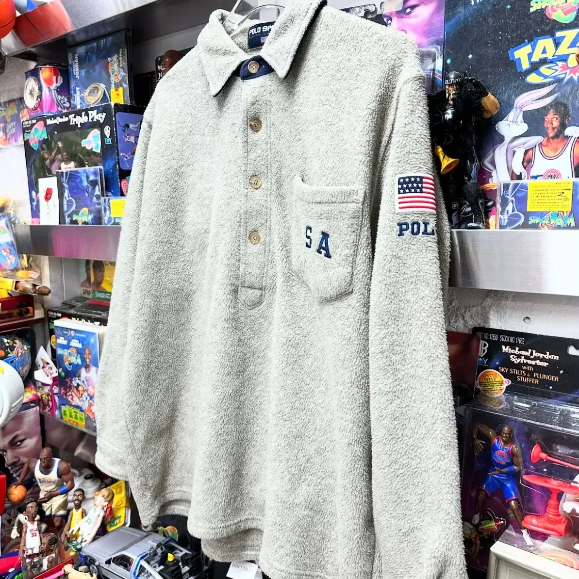 90S POLO SPORT USA FLAG FLEECE 폴로스포츠