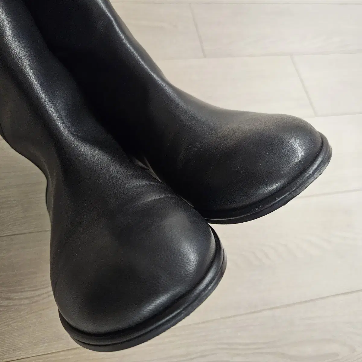 로서울 부츠 Mute middle boots Black 240 1회착