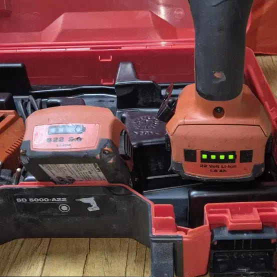 HILTI]힐티매거진SD5000-A22 본체 1세대 풀세트