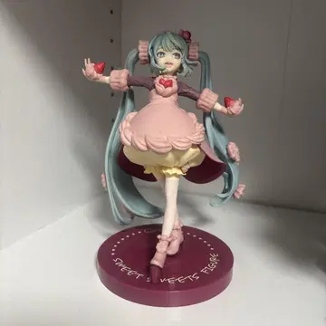하츠네 미쿠 피규어 SweetSweets 시리즈 딸기 초코 숏컷